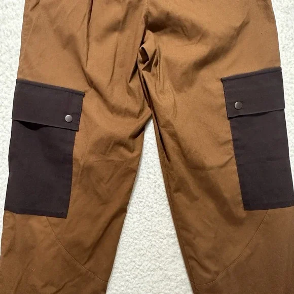 Nike Pants Womens XS Brown Air Jordan Essential Utility Cargo Loose Fit Joggers - Picture 10 of 16